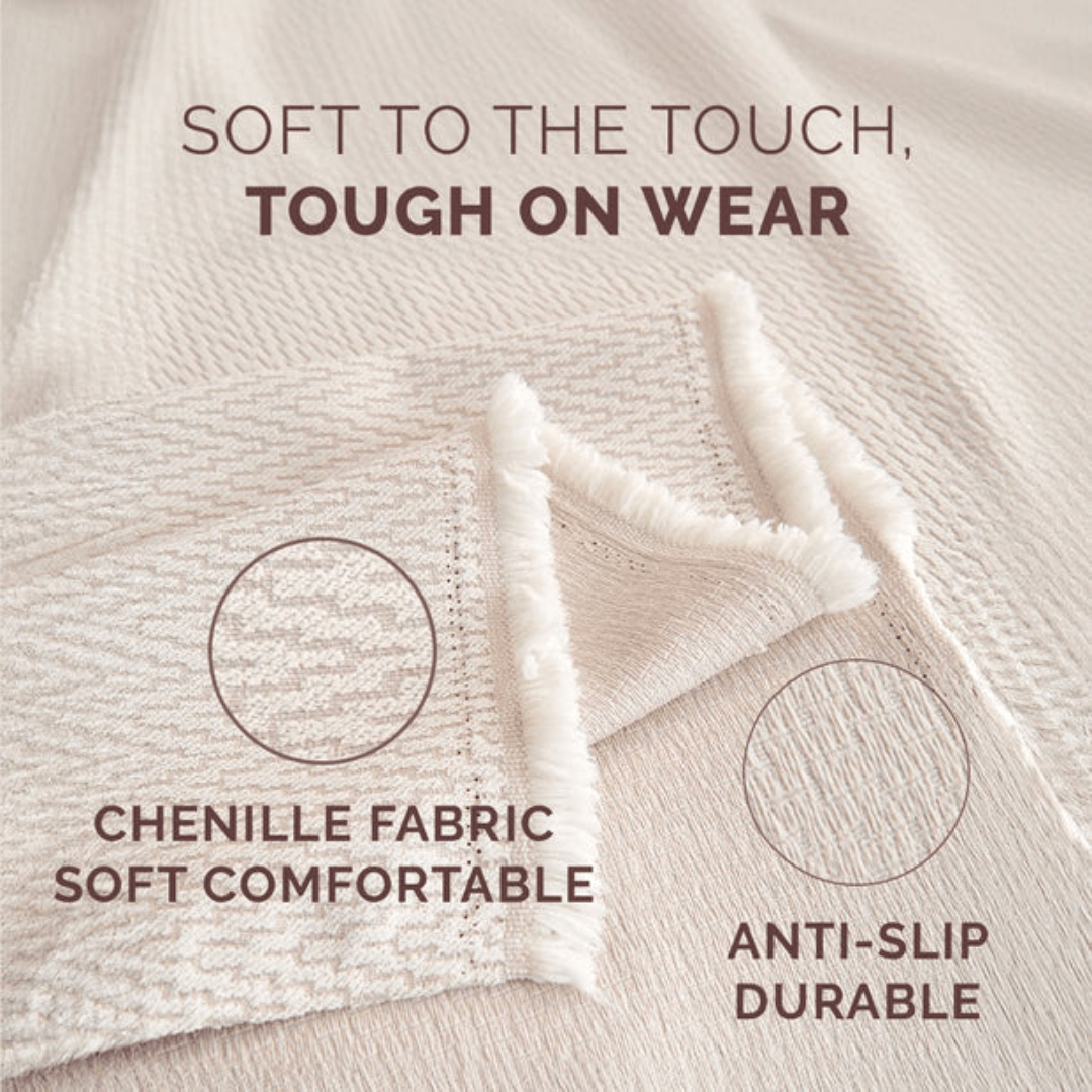 Elegance Chenille Sofa Cover : [EM-SC-47]