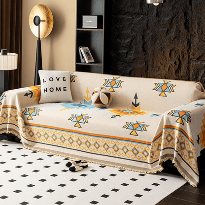 Elegance Chenille Sofa Cover :[EM-SC-01] (Style-1)