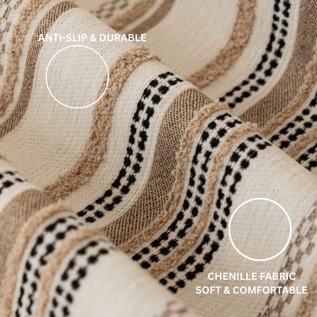 Elegance Chenille Sofa Cover : [EM-SC-42]
