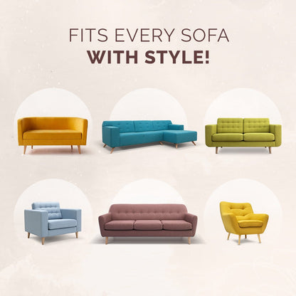 Elegance Chenille Sofa Cover :[EM-SC-01] (Style-2)