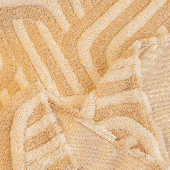 Khaki Elegance Chenille Sofa Cover : [EM-SC-39]